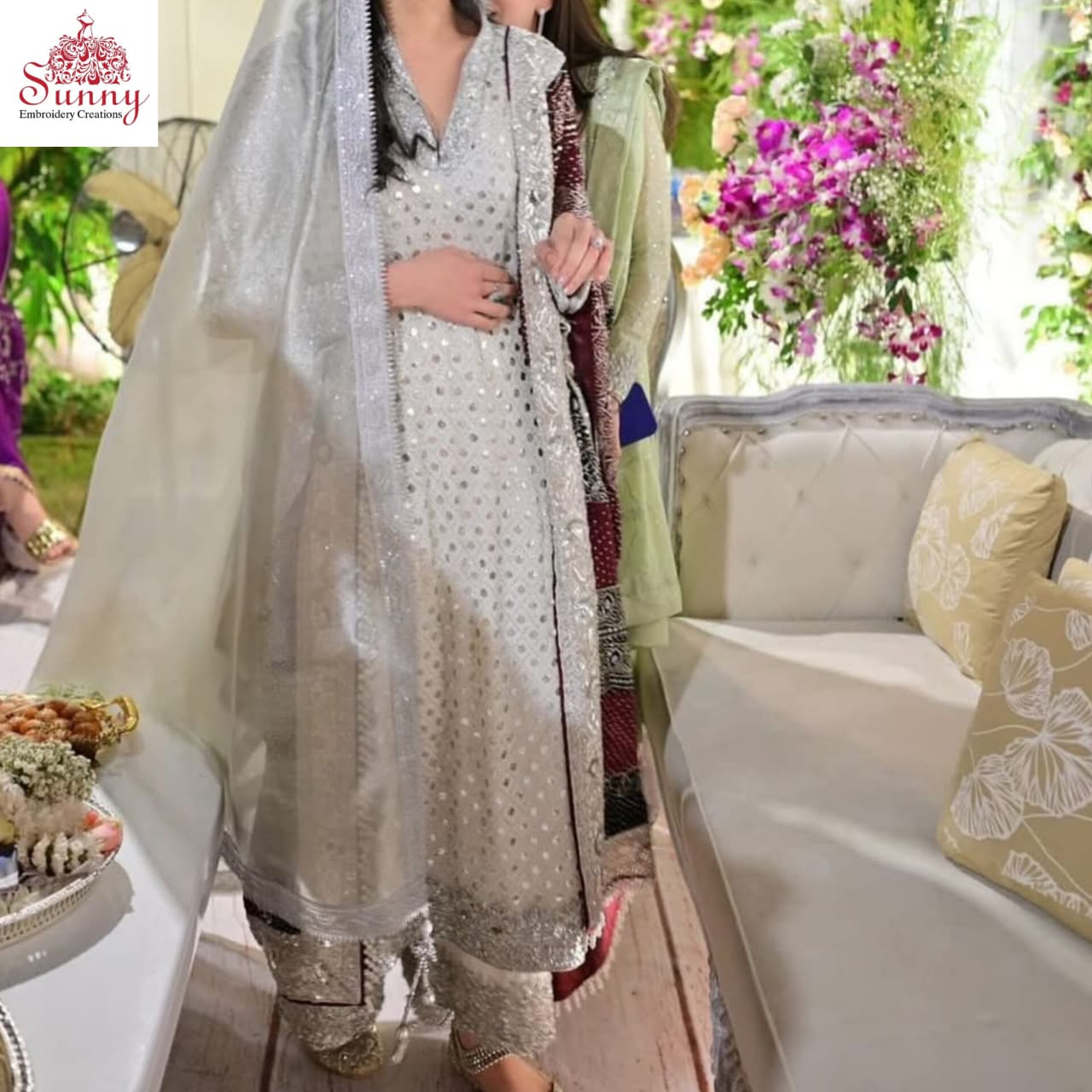 Mukesh Masterpiece Party Wear - SUNNY Embroidery Creations