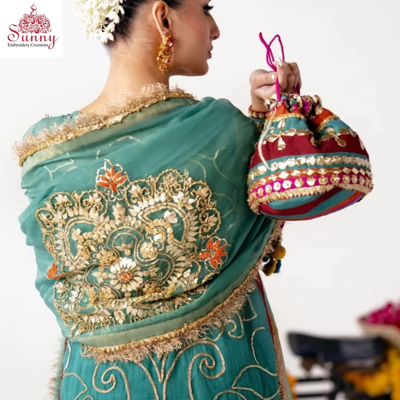 Traditional Tapestry Party Wear - SUNNY Embroidery Creations