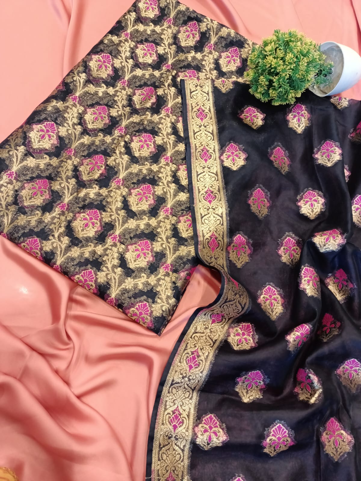Banarsi Beauty Dress - SUNNY Embroidery Creations