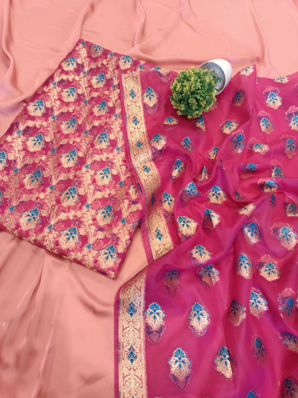 Banarsi Beauty Dress - SUNNY Embroidery Creations