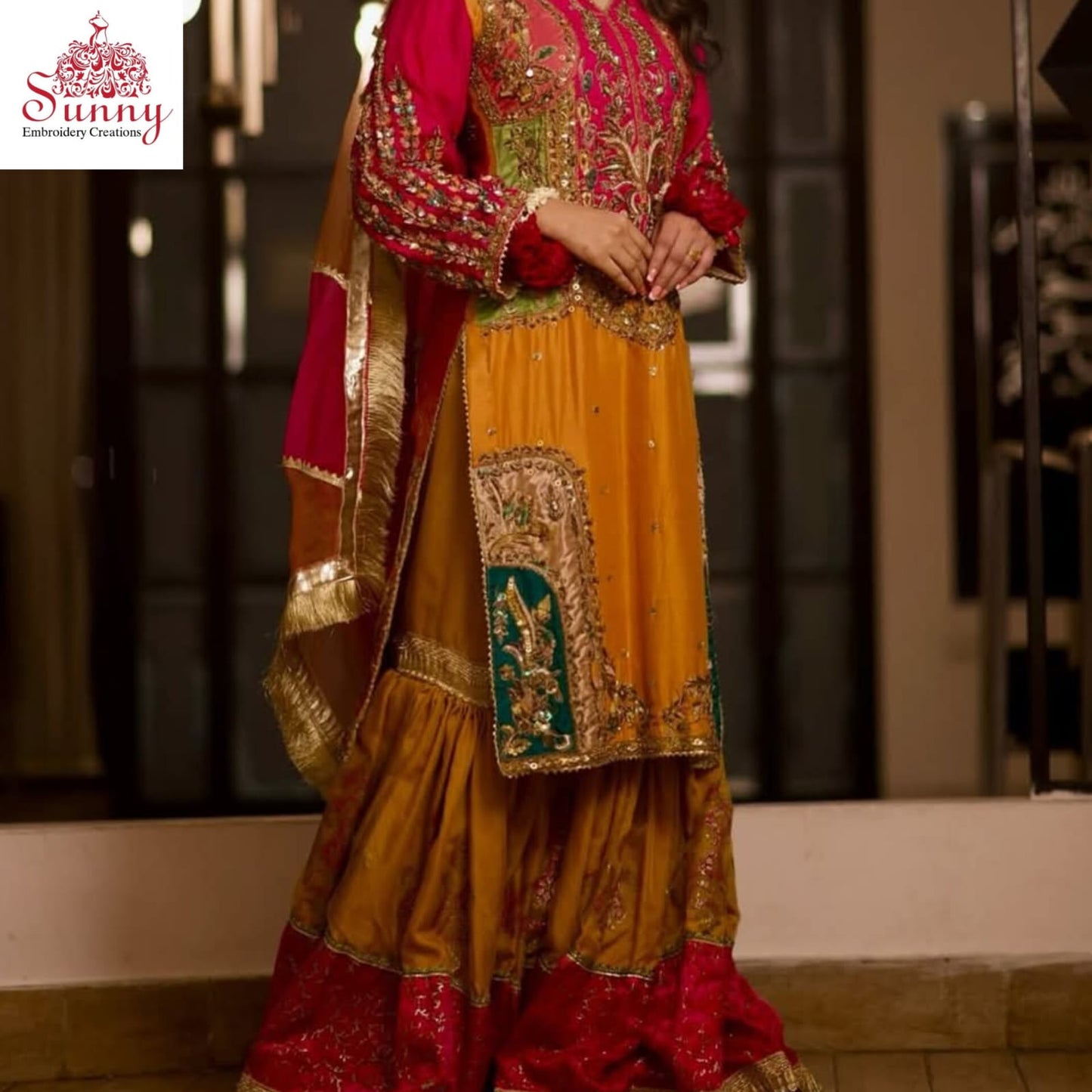 Mehndi Marvel Bridal Wear - SUNNY Embroidery Creations