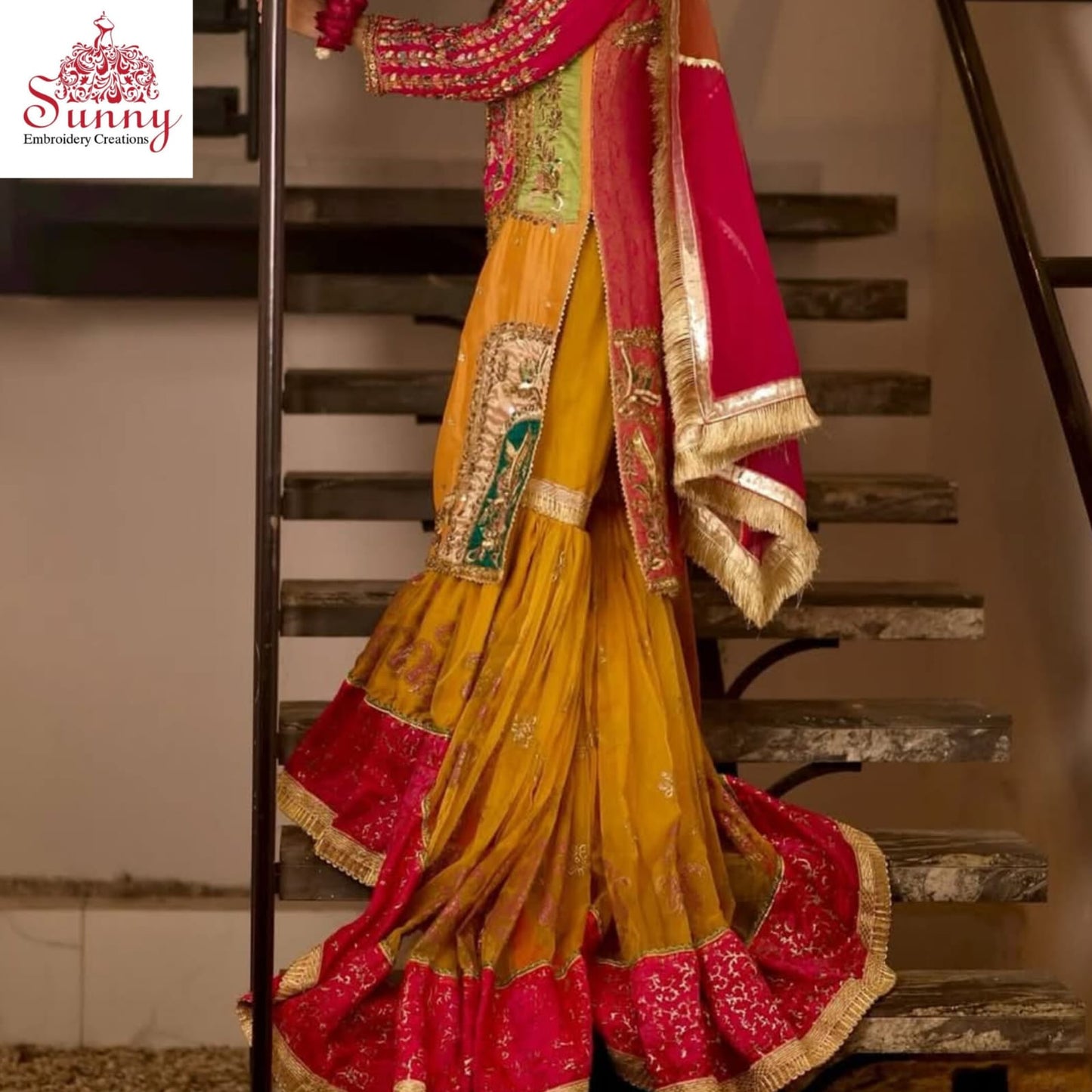 Mehndi Marvel Bridal Wear - SUNNY Embroidery Creations
