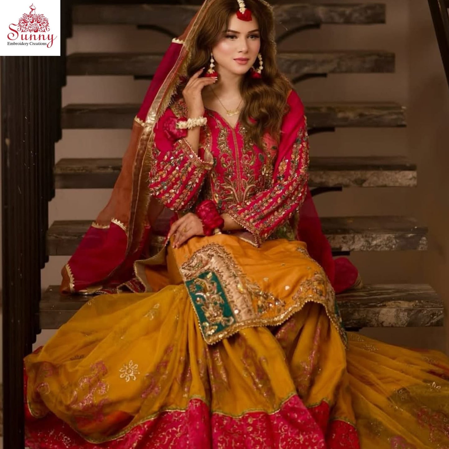 Mehndi Marvel Bridal Wear - SUNNY Embroidery Creations