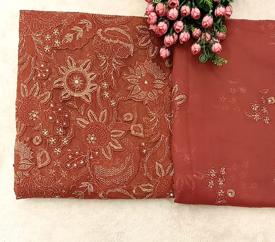 Desert Sunset Party Wear - SUNNY Embroidery Creations