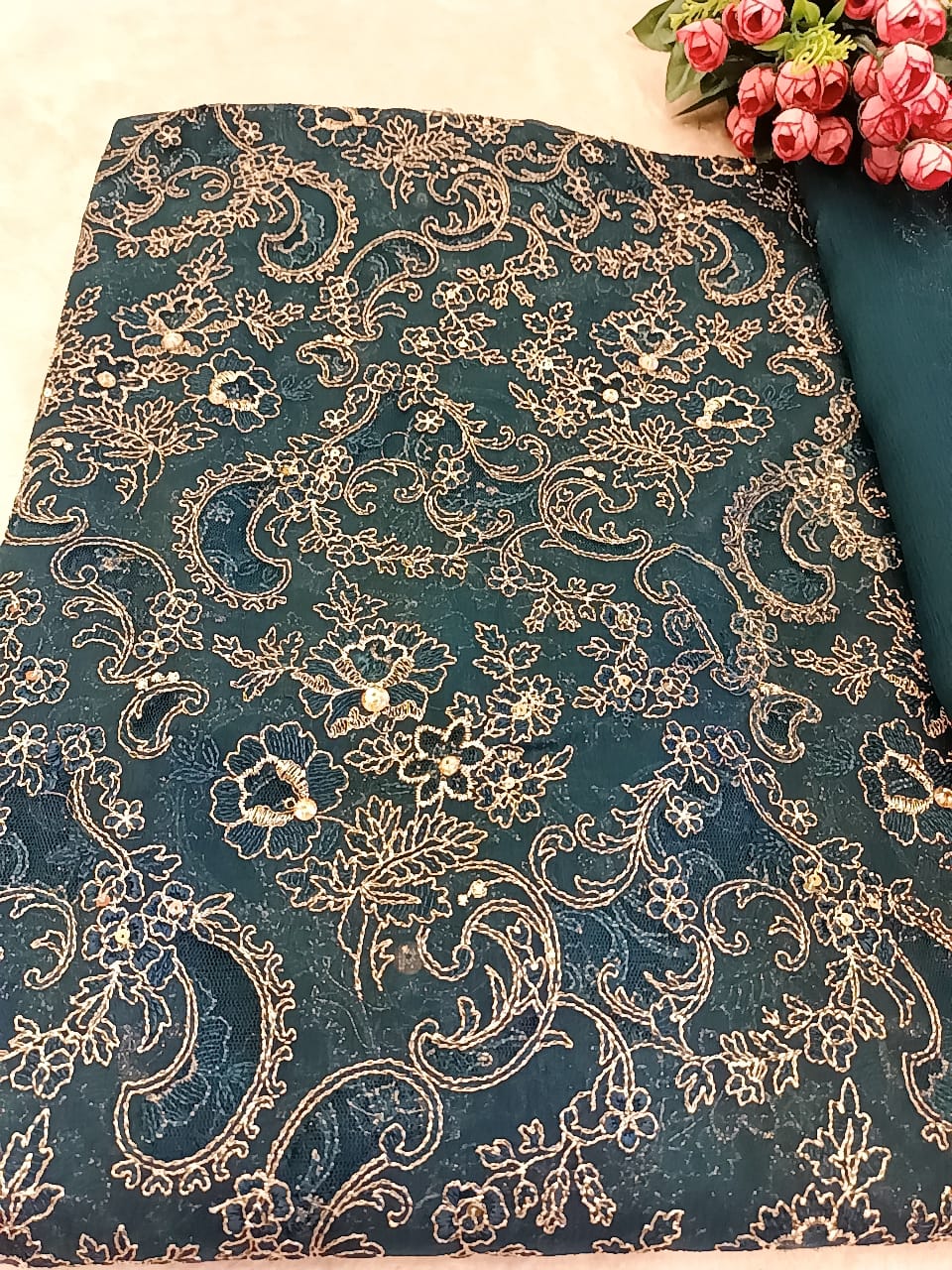 Cut Work Couture Party Wear - SUNNY Embroidery Creations