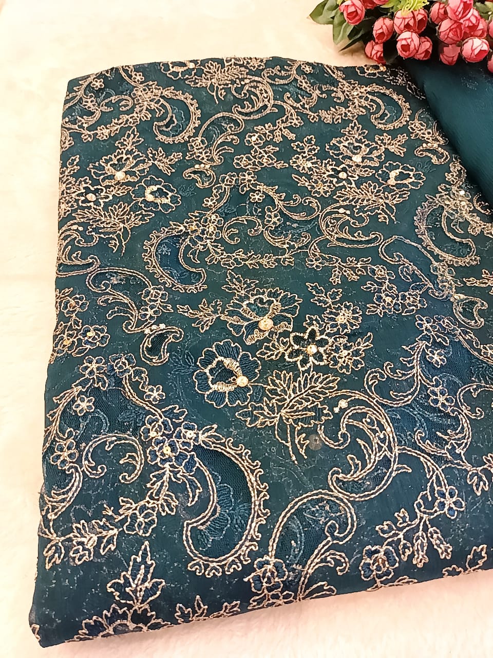 Cut Work Couture Party Wear - SUNNY Embroidery Creations