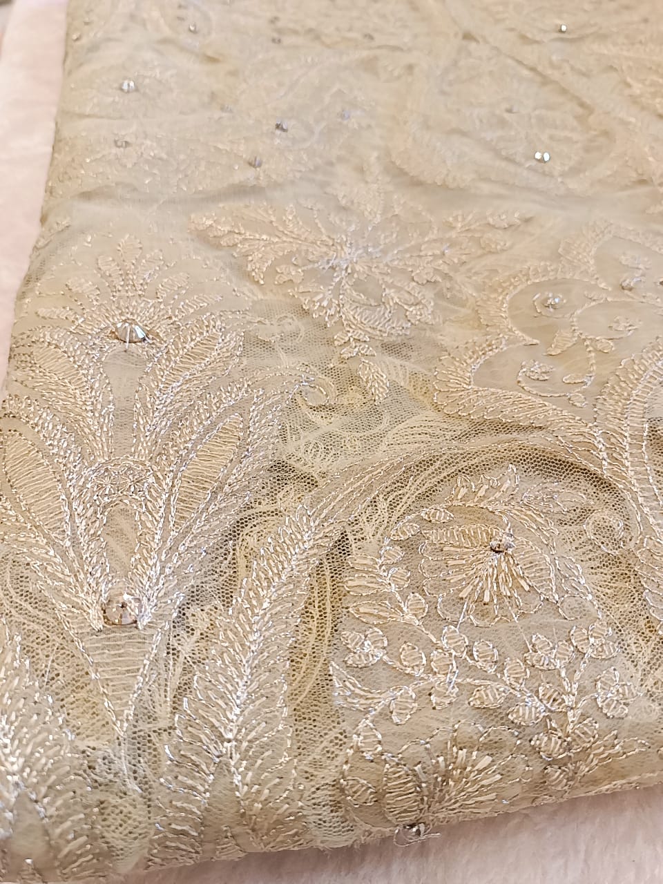 Ethereal Elegance Party Wear - SUNNY Embroidery Creations