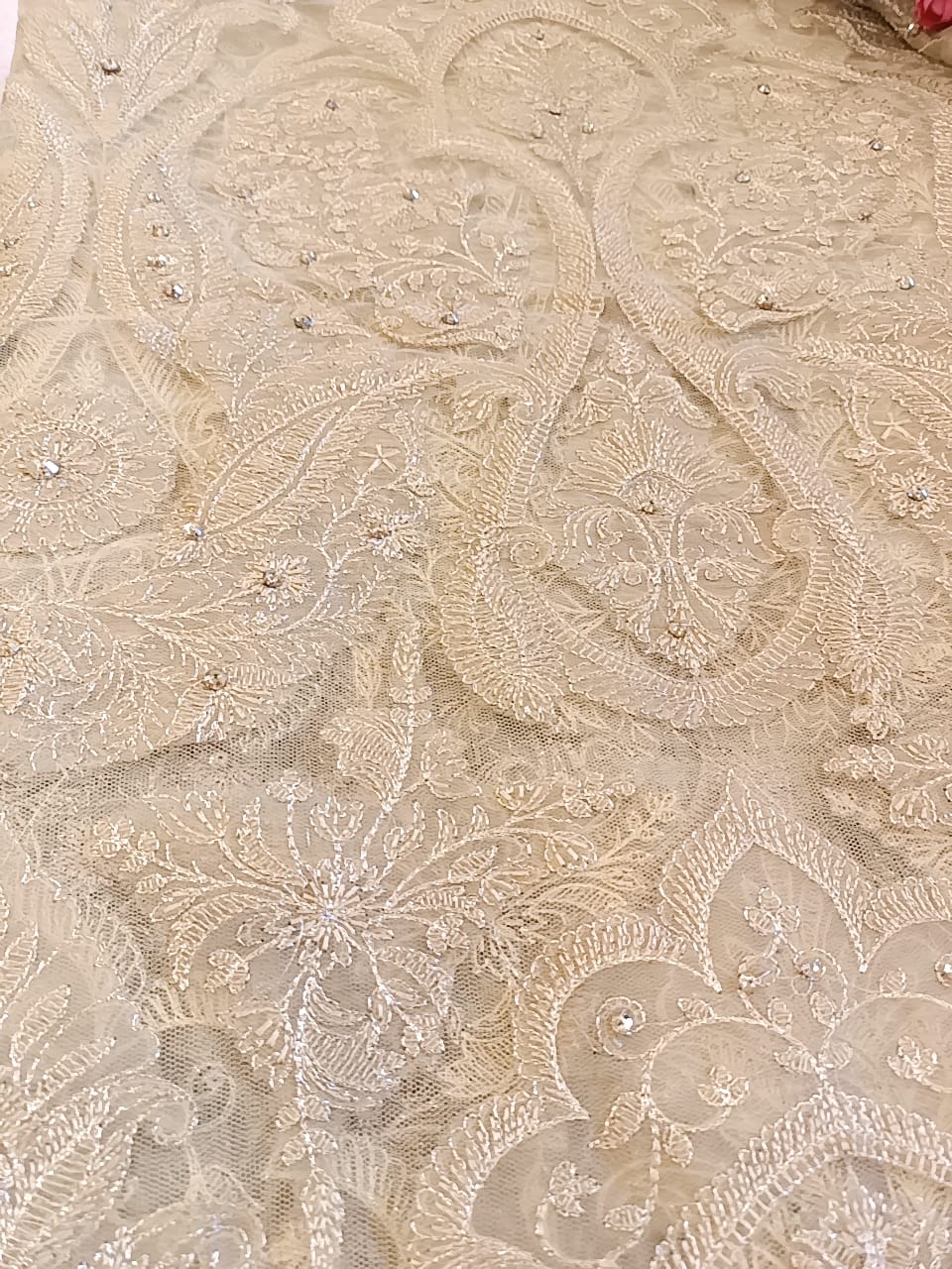 Ethereal Elegance Party Wear - SUNNY Embroidery Creations
