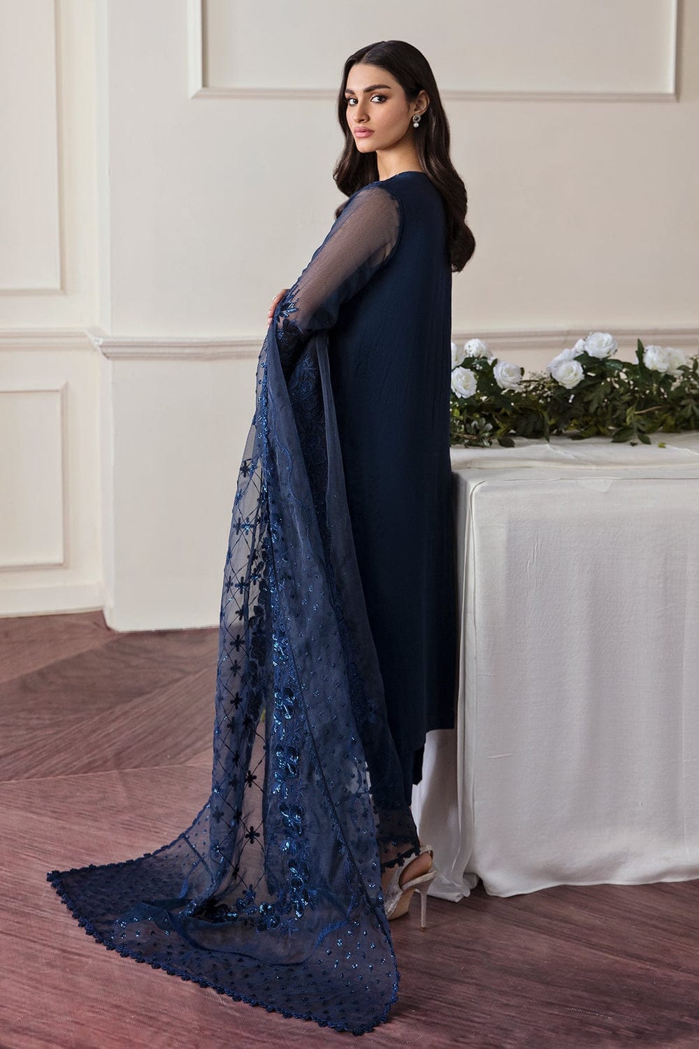 Blueberry Bliss Party Wear - SUNNY Embroidery Creations