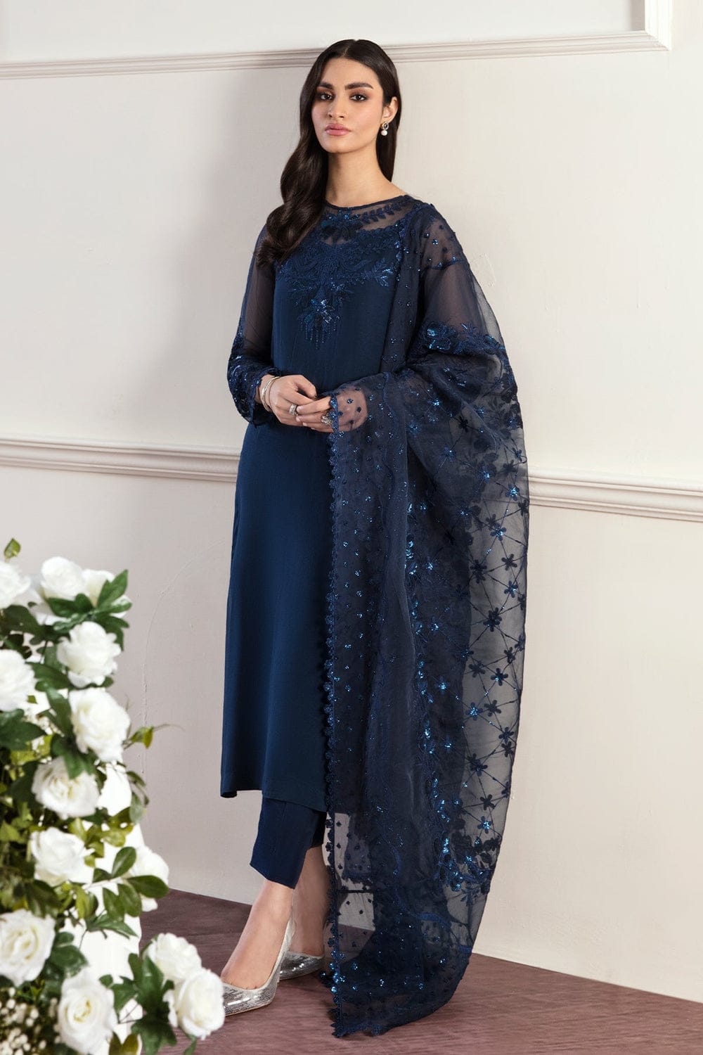 Blueberry Bliss Party Wear - SUNNY Embroidery Creations