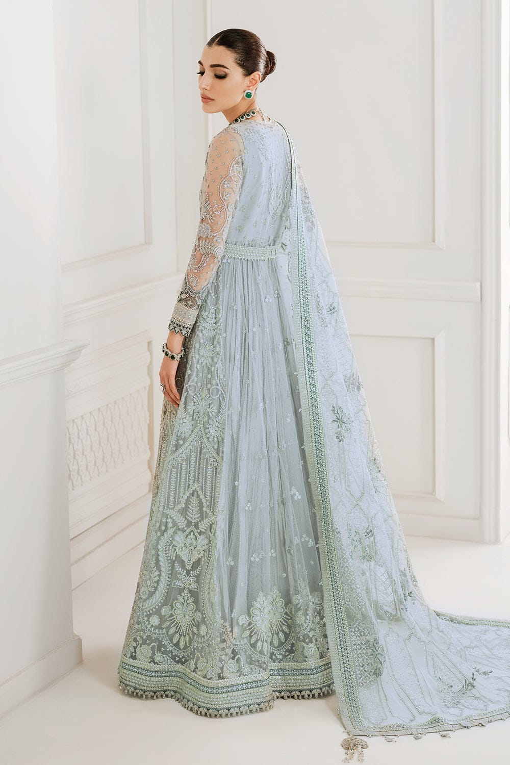 Pastel Paradise Party Wear - SUNNY Embroidery Creations
