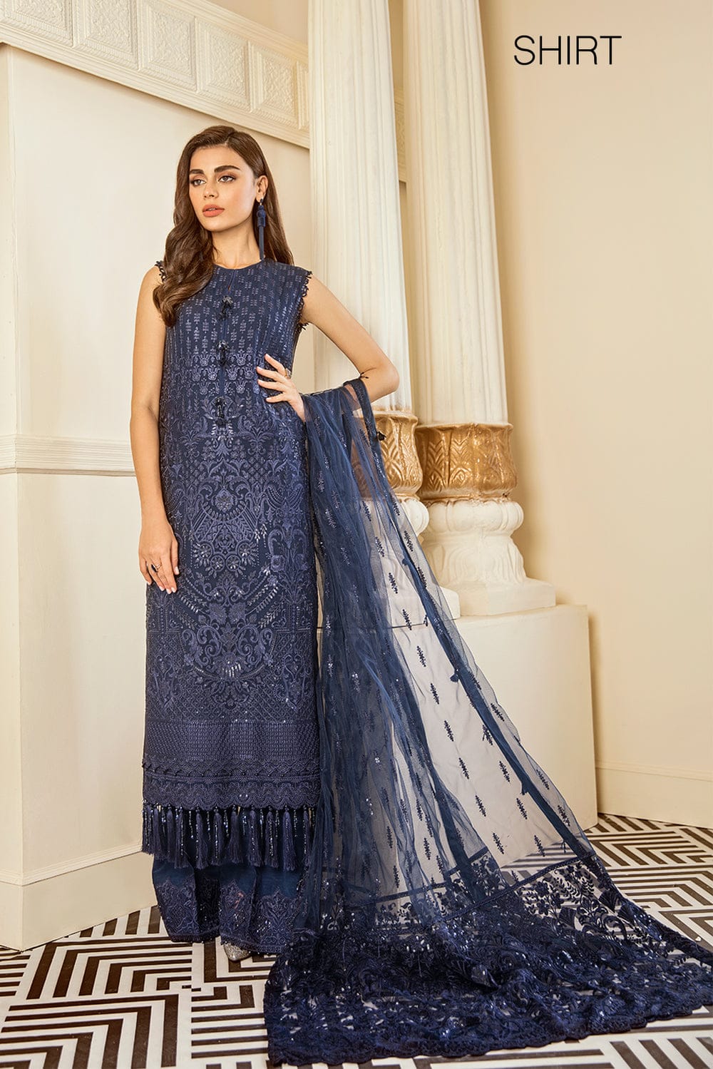 Neavy Noir Party Wear - SUNNY Embroidery Creations