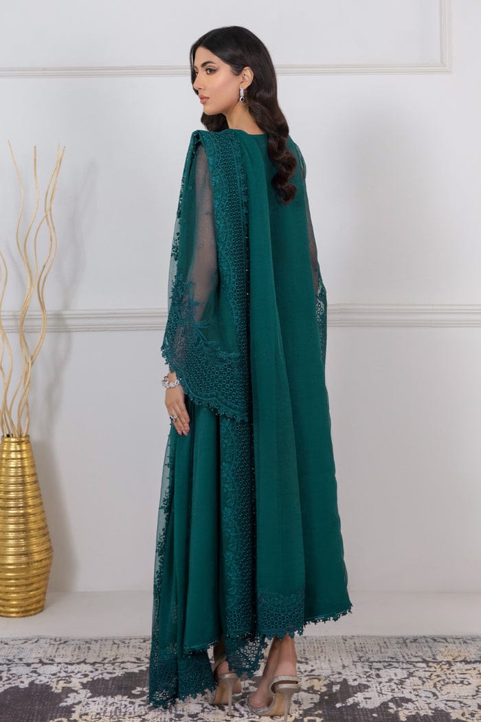 Green Envy Party Wear - SUNNY Embroidery Creations
