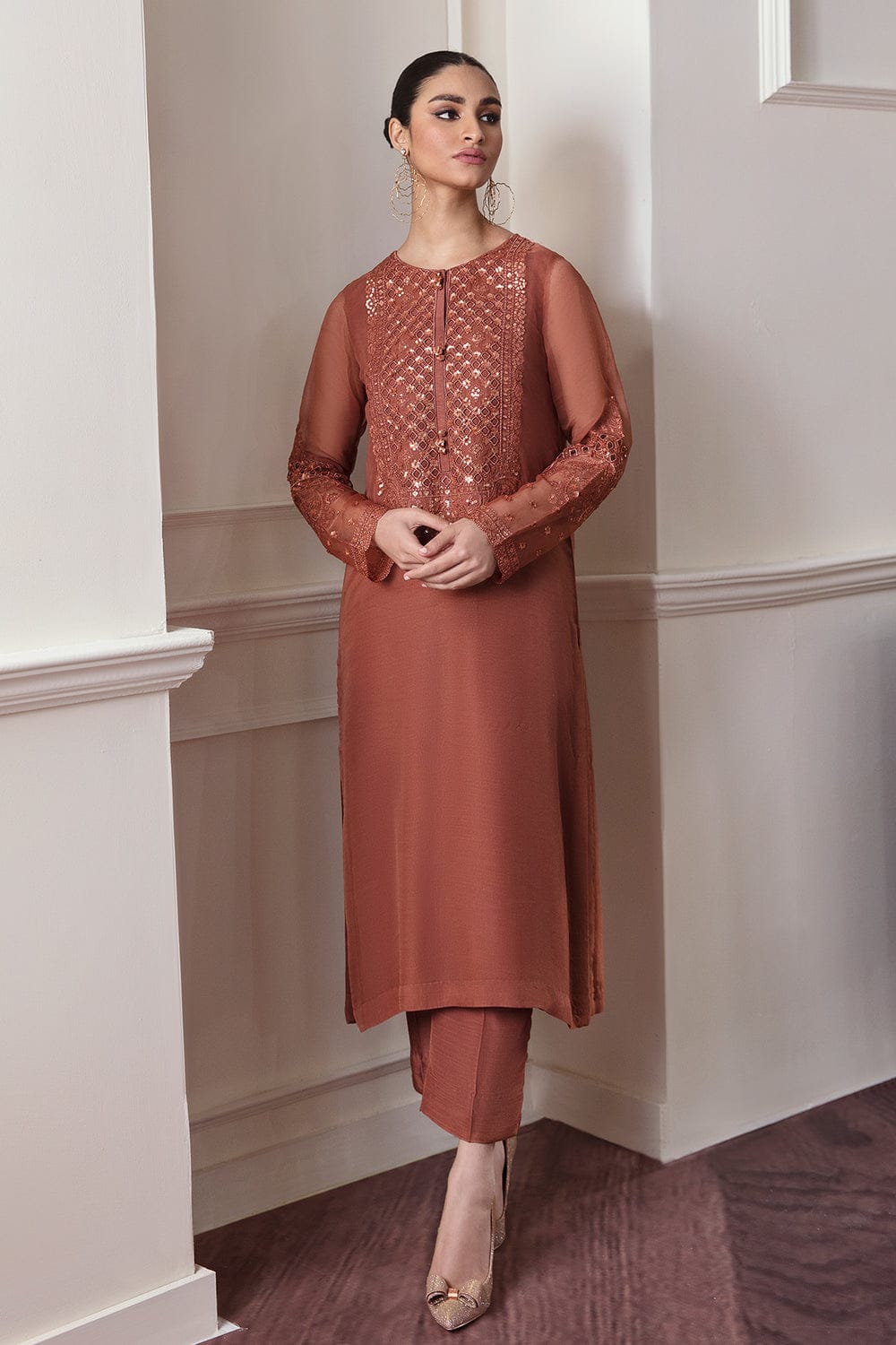 Ructic Glam Party Wear - SUNNY Embroidery Creations