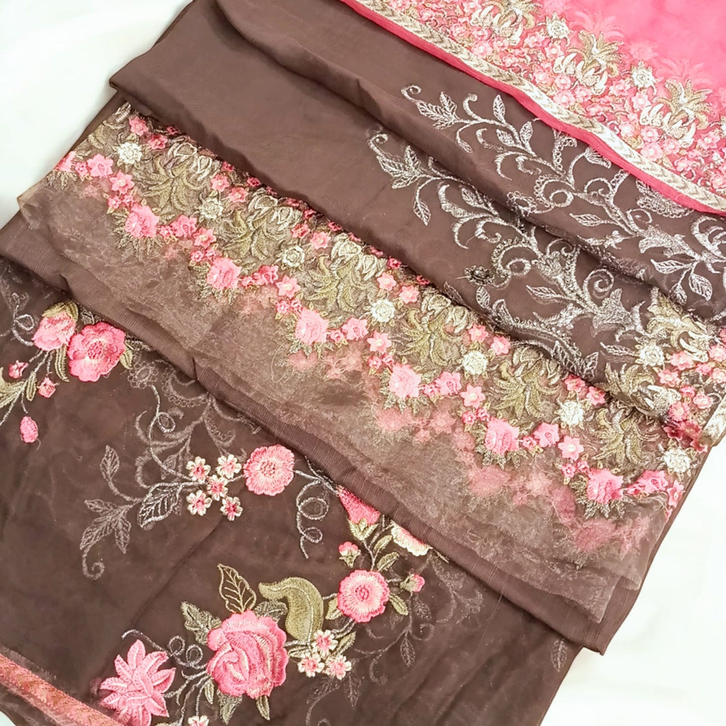 Luxury Party Wear Dress - SUNNY Embroidery Creations