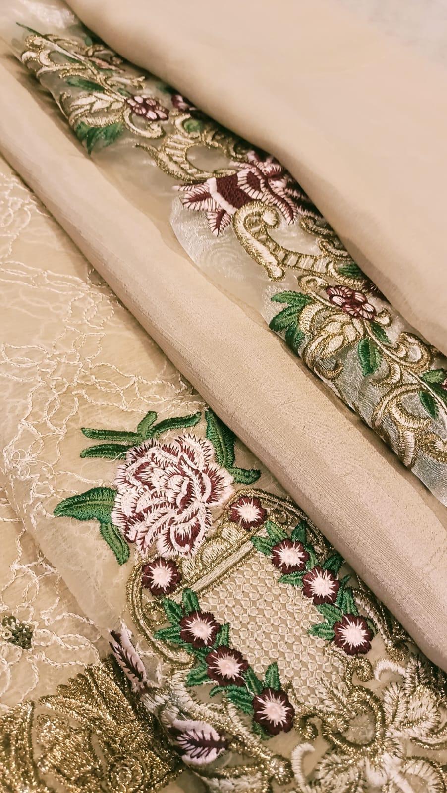 Luxury Party Wear Dress - SUNNY Embroidery Creations
