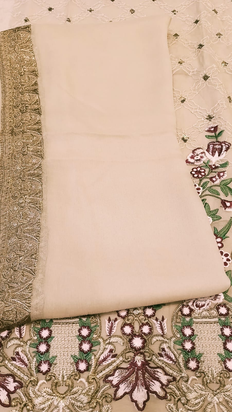Luxury Party Wear Dress - SUNNY Embroidery Creations