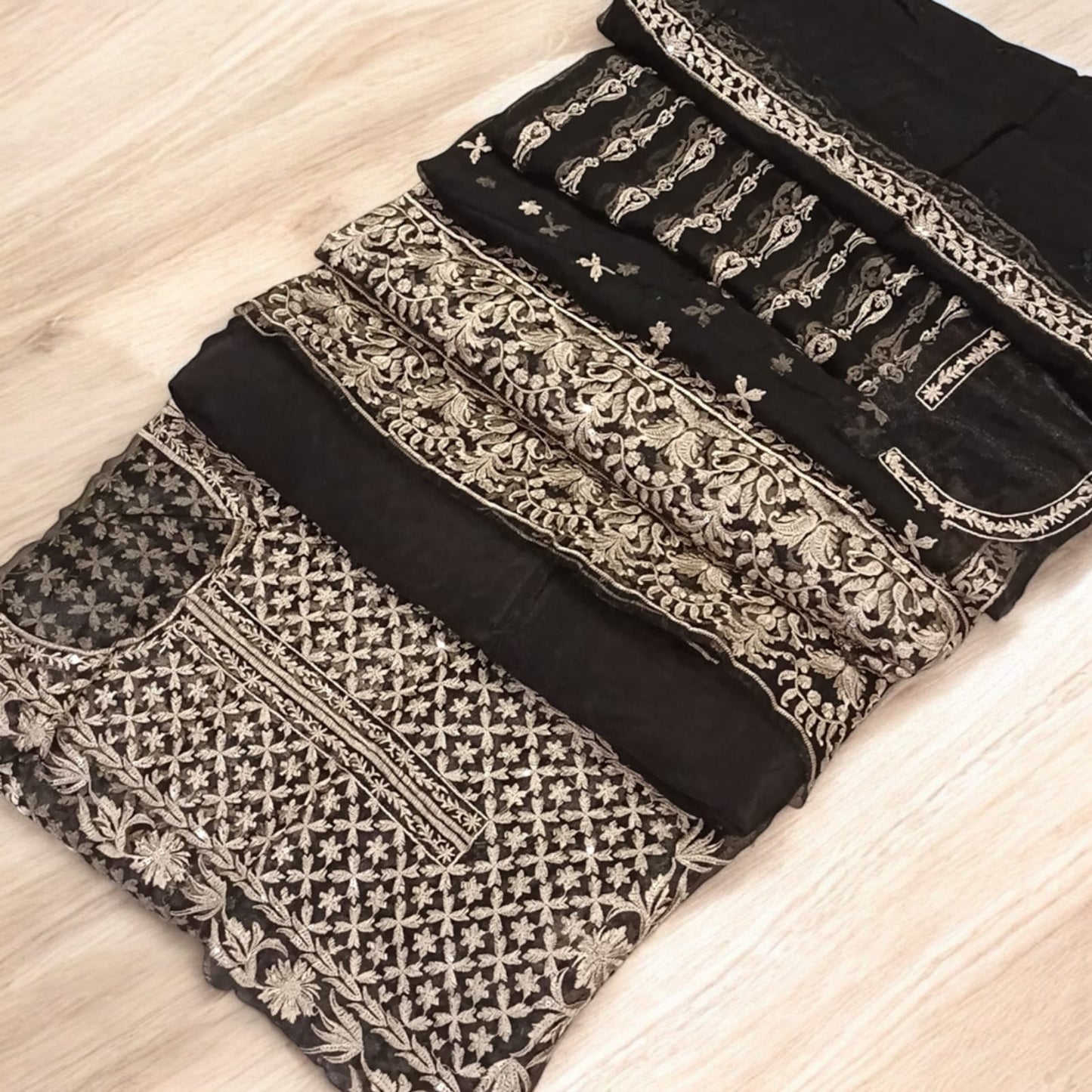 Luxury Party Wear Dress - SUNNY Embroidery Creations