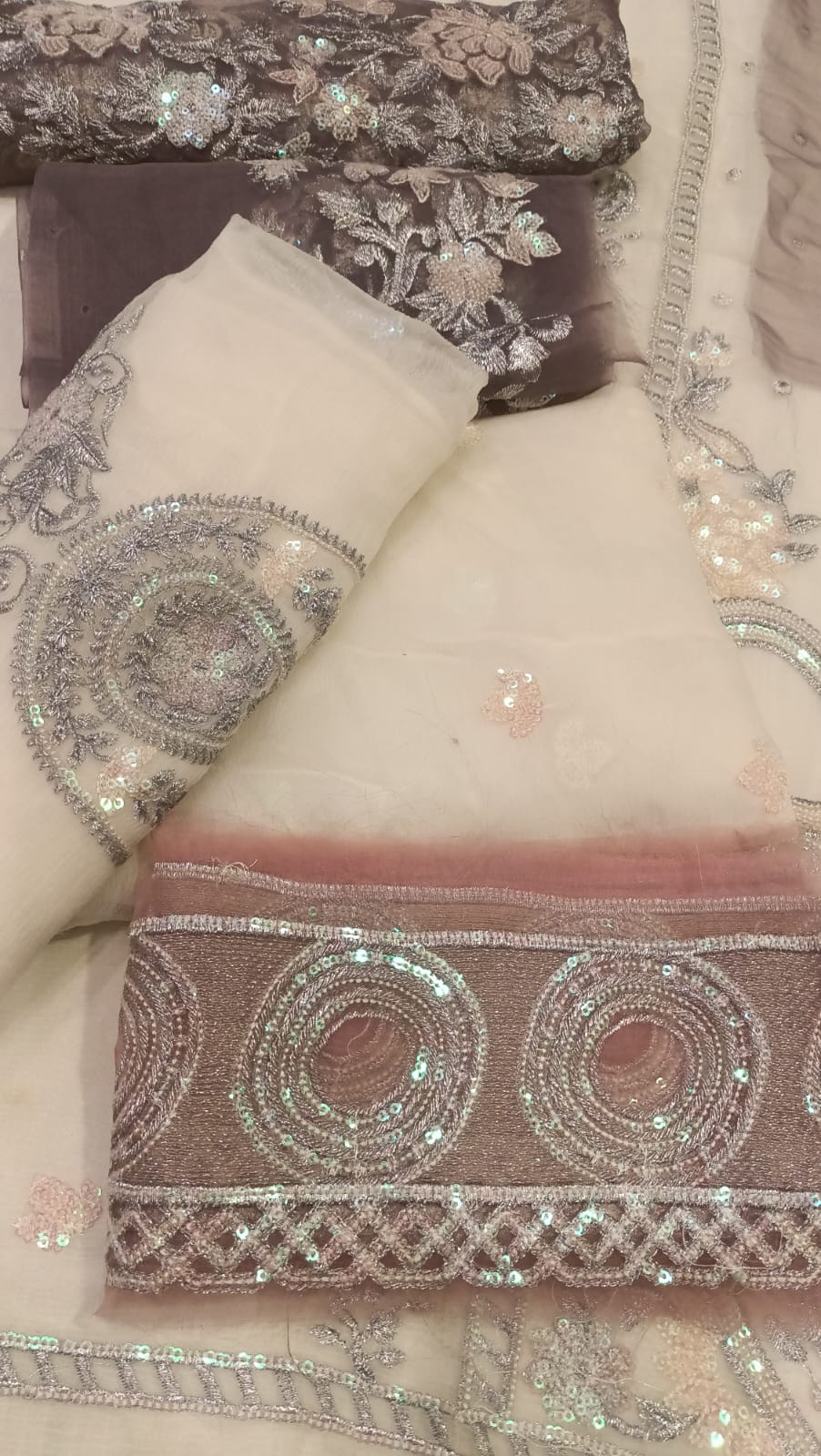 Luxury Party Wear Dress - SUNNY Embroidery Creations