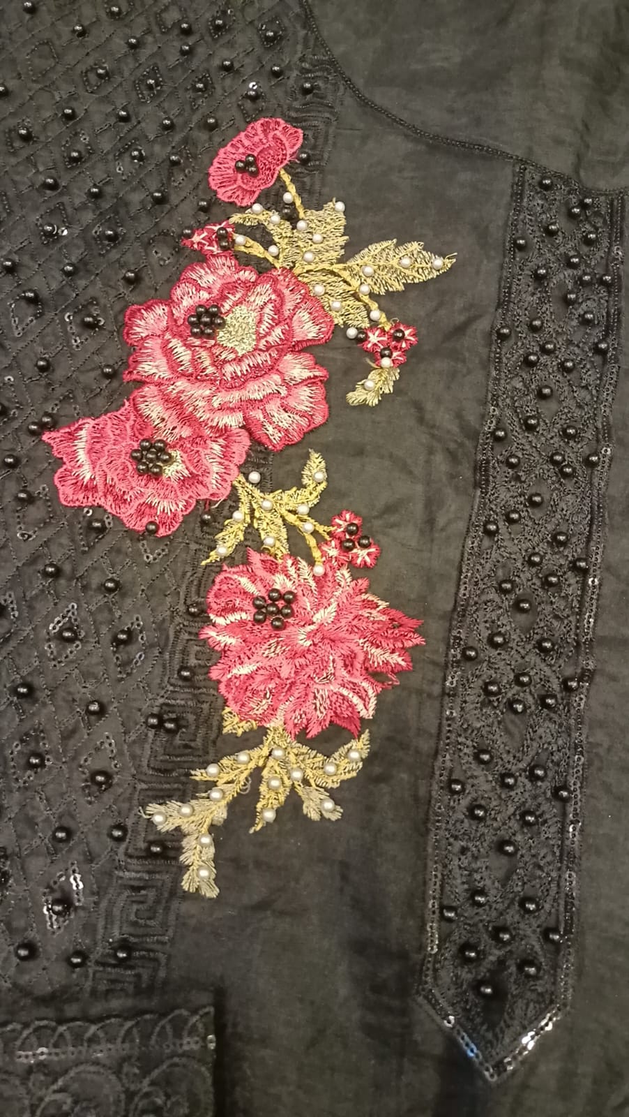 Luxury Party Wear Dress - SUNNY Embroidery Creations