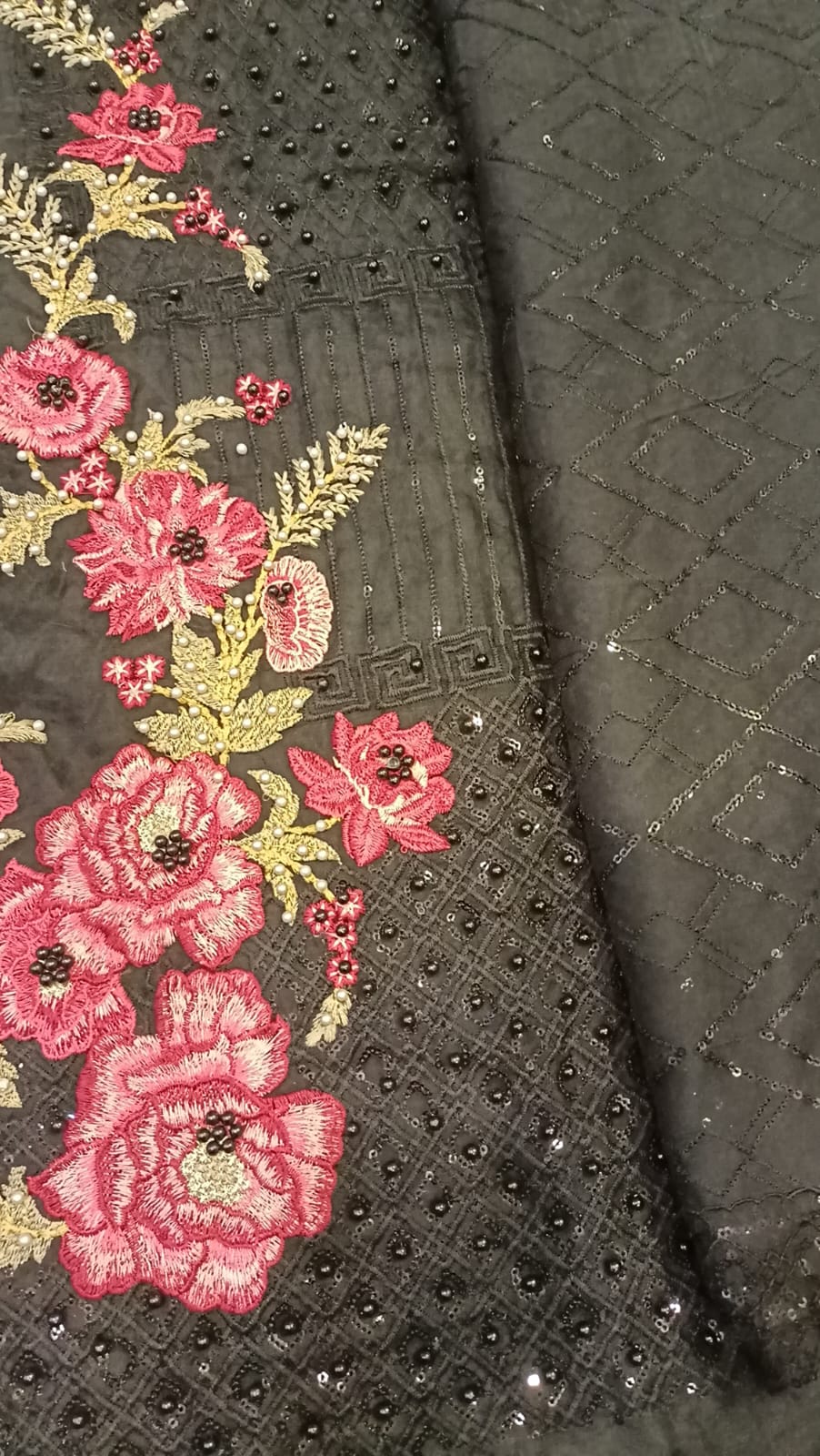Luxury Party Wear Dress - SUNNY Embroidery Creations
