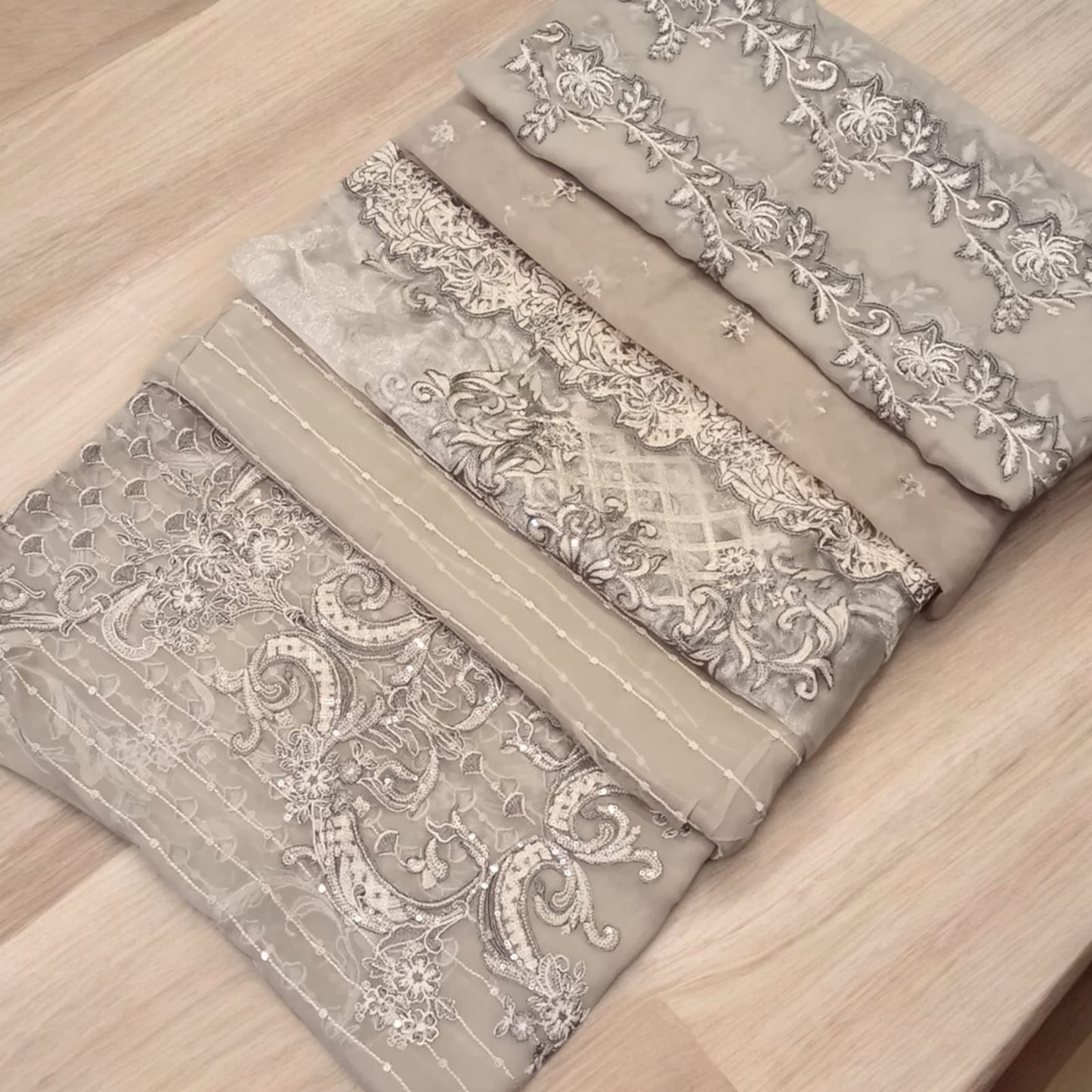Luxury Party Wear Dress - SUNNY Embroidery Creations
