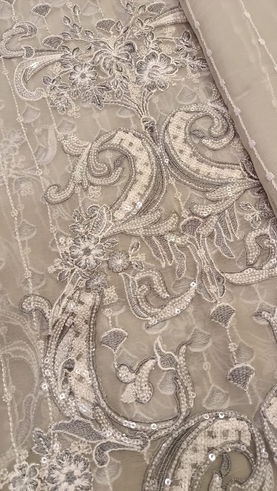 Luxury Party Wear Dress - SUNNY Embroidery Creations
