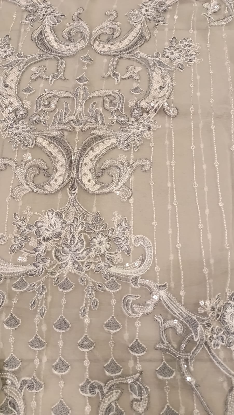 Luxury Party Wear Dress - SUNNY Embroidery Creations