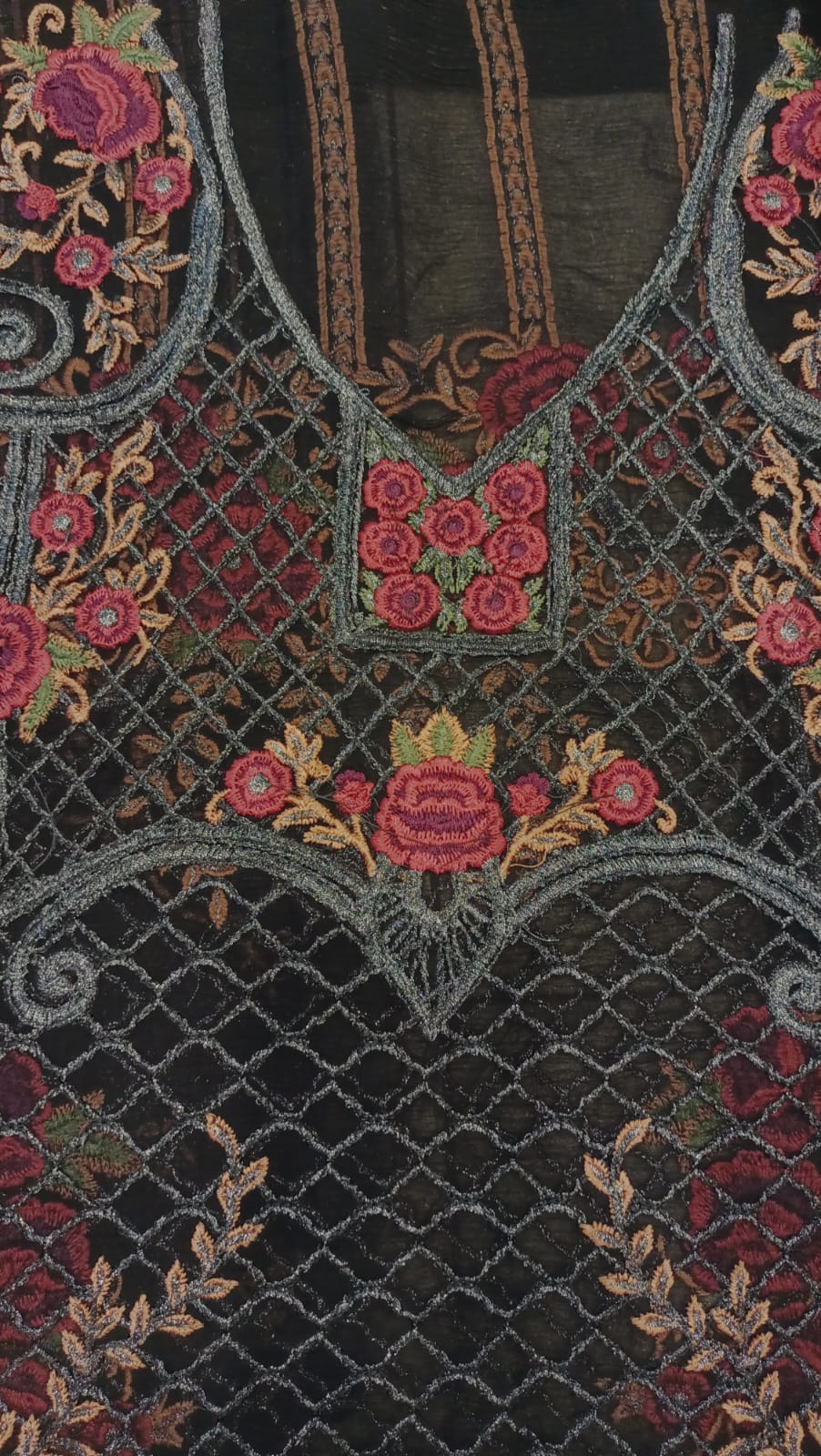 Luxury Party Wear Dress - SUNNY Embroidery Creations