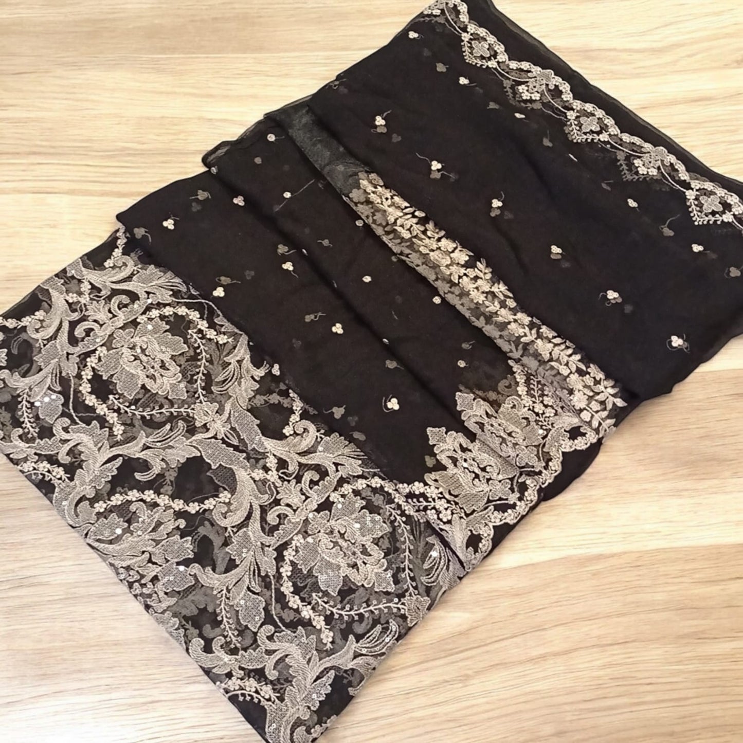 Luxury Party Wear Dress - SUNNY Embroidery Creations