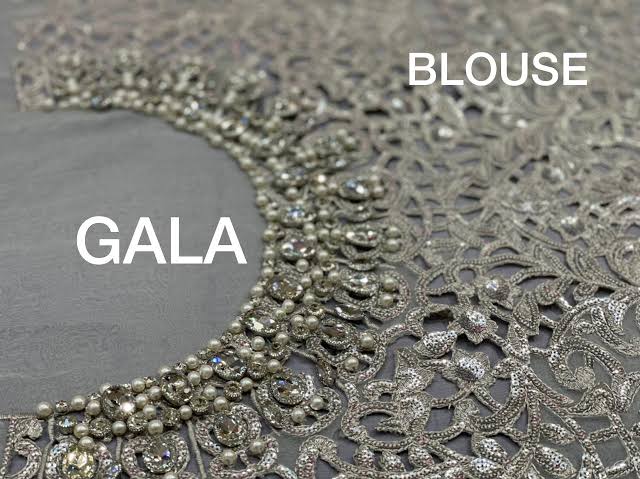 Luxury Un-stitched Saree - SUNNY Embroidery Creations