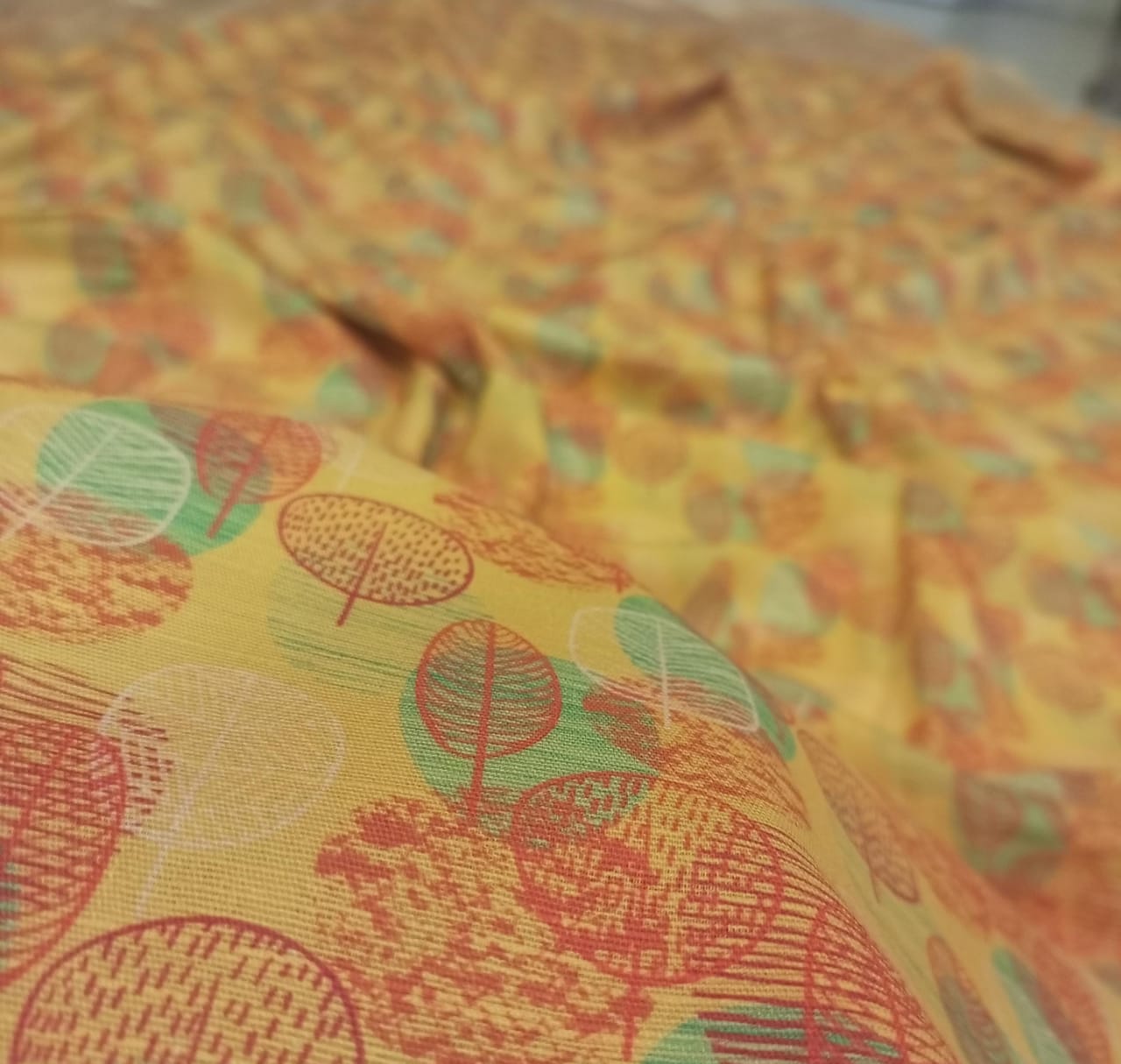 Printed Khaddar Casual Dress - SUNNY Embroidery Creations