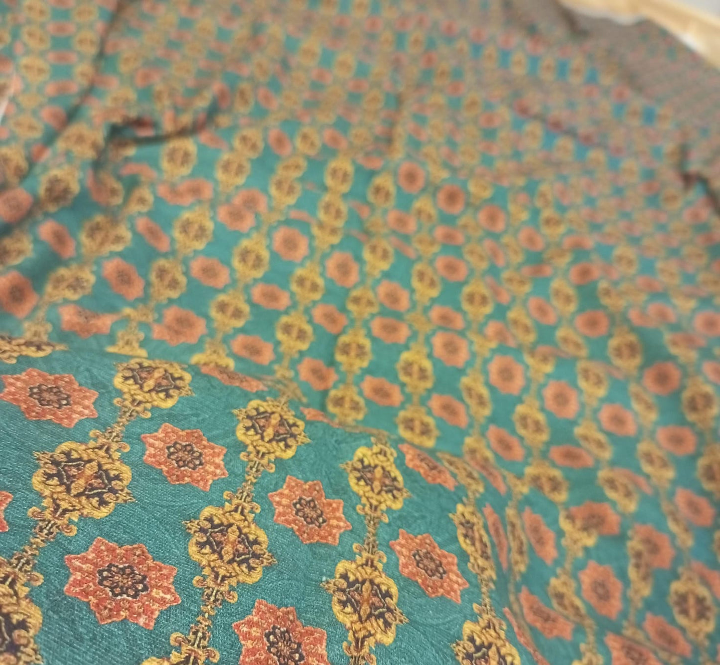 Printed Khaddar Casual Dress - SUNNY Embroidery Creations