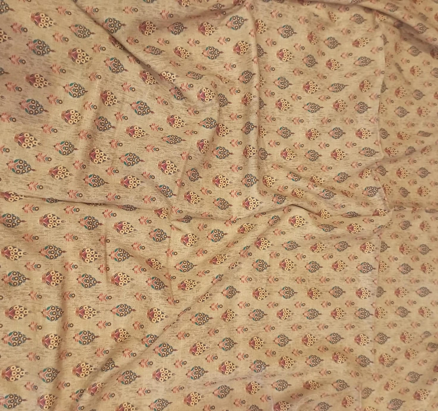 Printed Khaddar Casual Dress - SUNNY Embroidery Creations