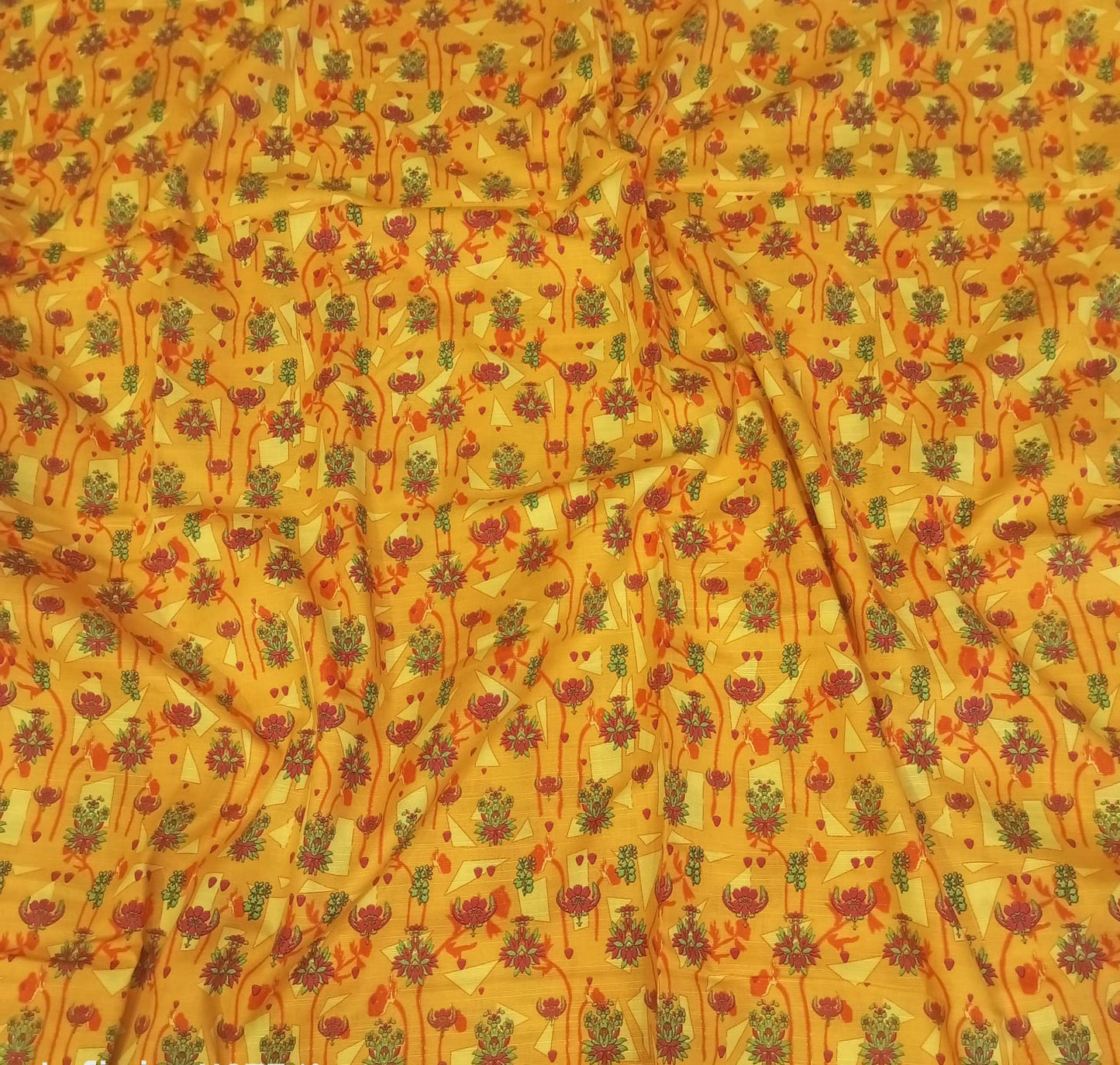 Printed Khaddar Casual Dress - SUNNY Embroidery Creations