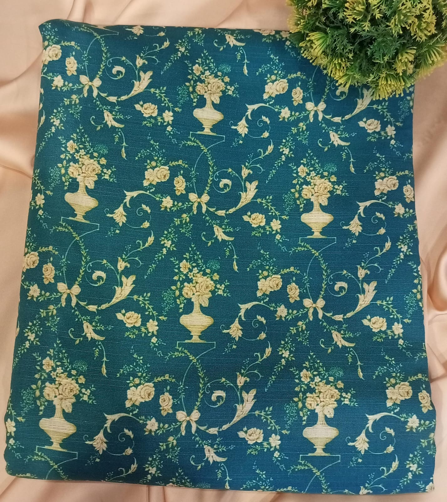 Printed Khaddar Casual Dress - SUNNY Embroidery Creations