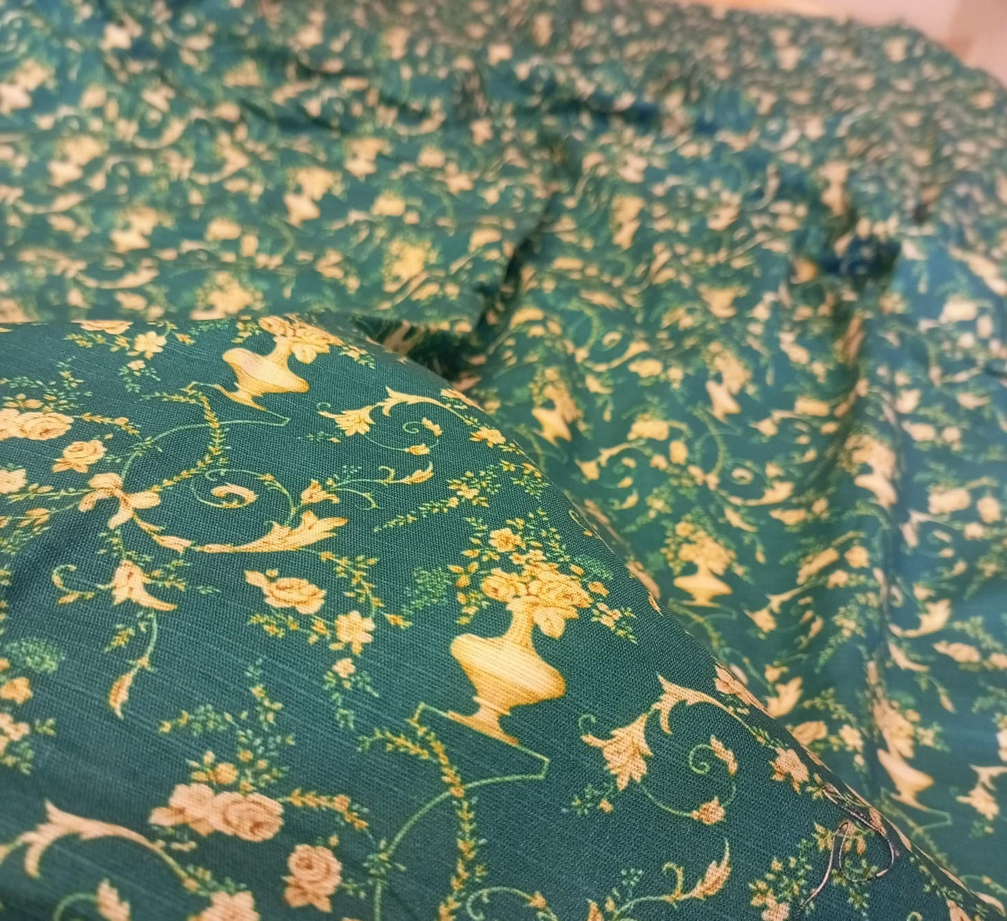 Printed Khaddar Casual Dress - SUNNY Embroidery Creations