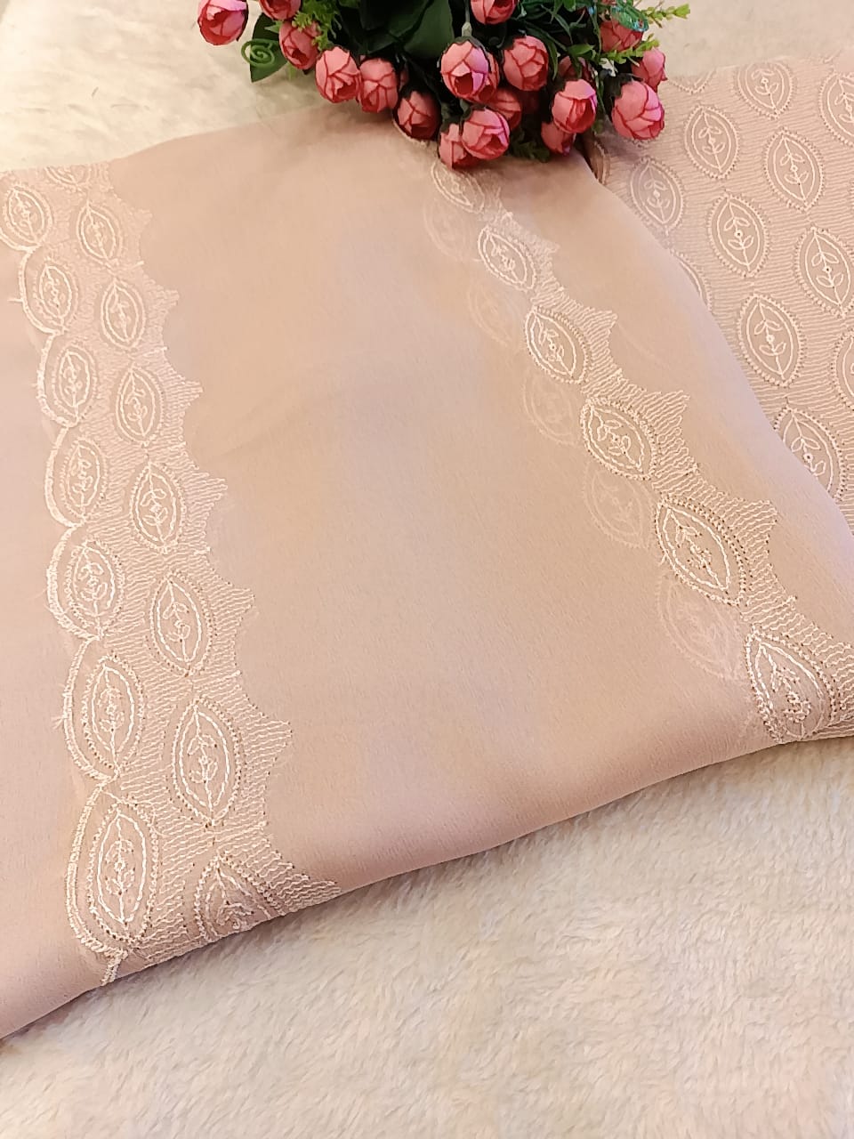 Chikan Kari Lawn Dress - SUNNY Embroidery Creations