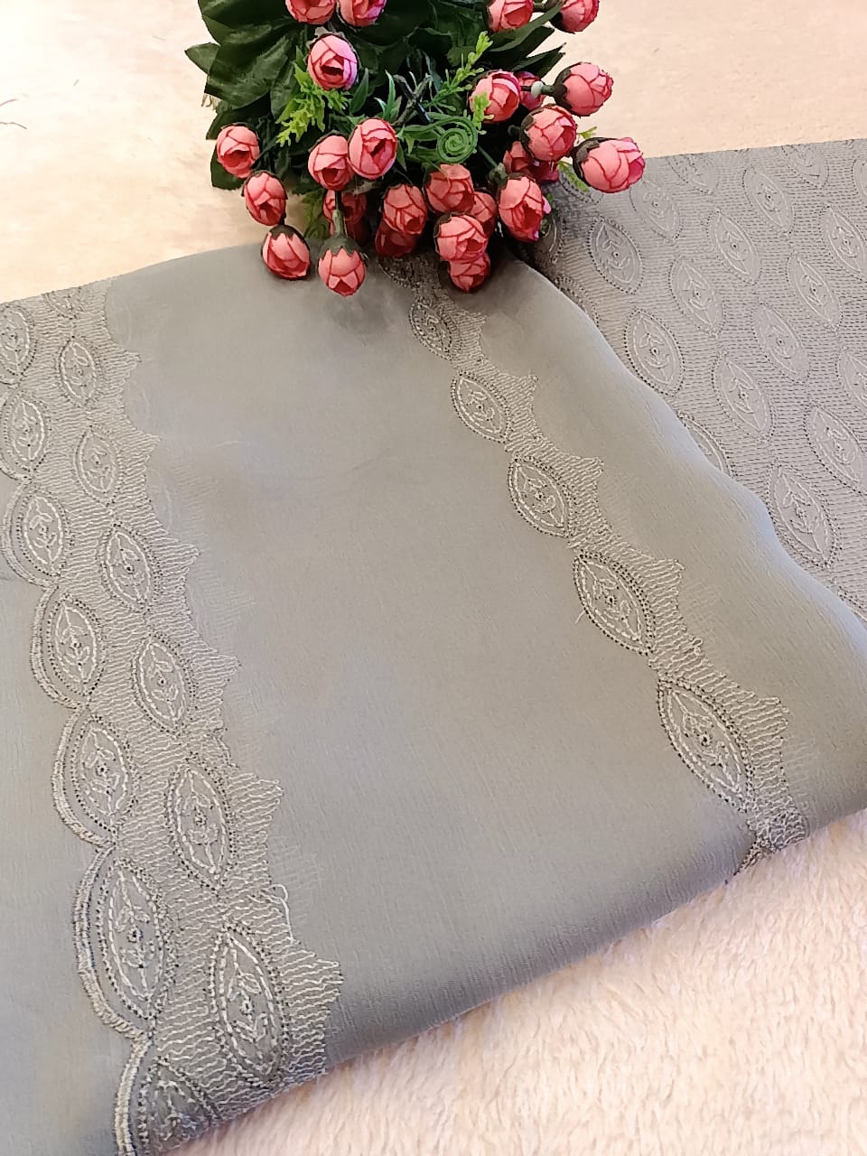 Chikan Kari Lawn Dress - SUNNY Embroidery Creations