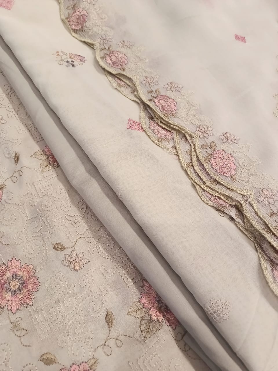 Embroidered Pure Swiss Lawn Dress