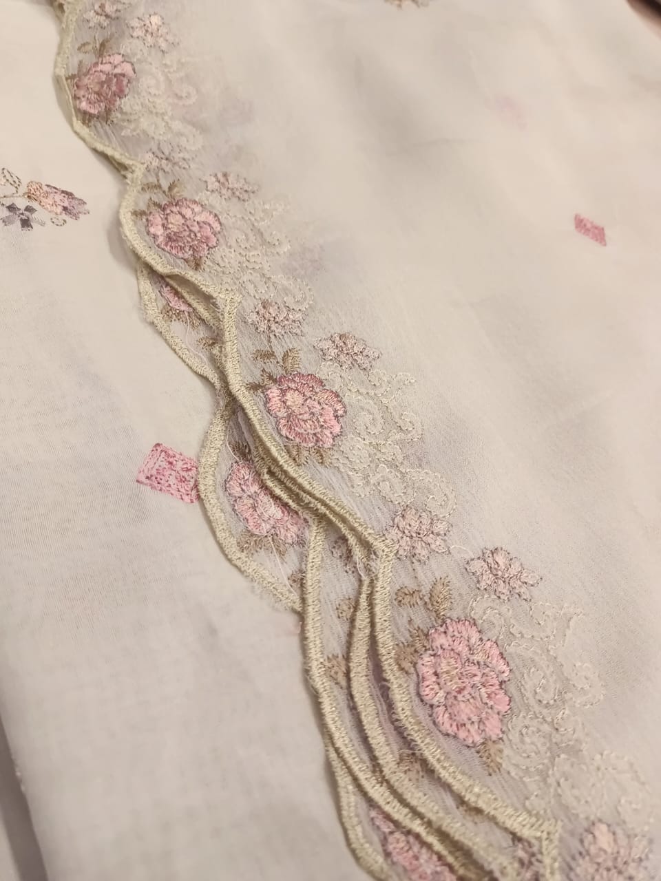 Embroidered Pure Swiss Lawn Dress