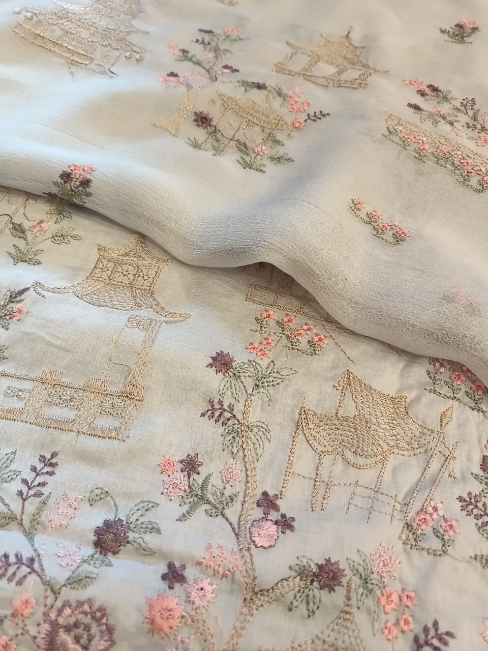 Embroidered Pure Swiss Lawn Dress