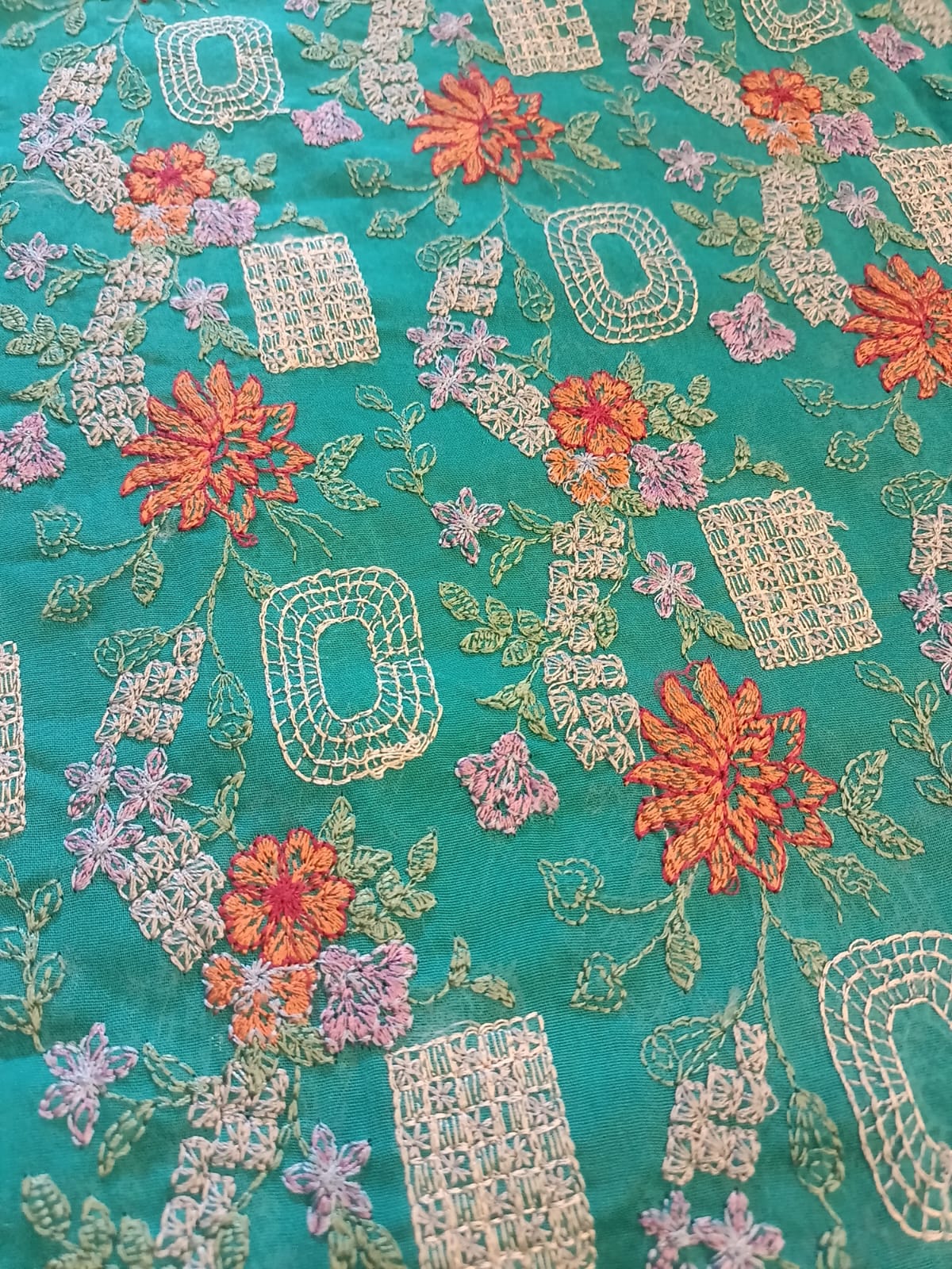 Embroidered Pure Swiss Lawn Dress
