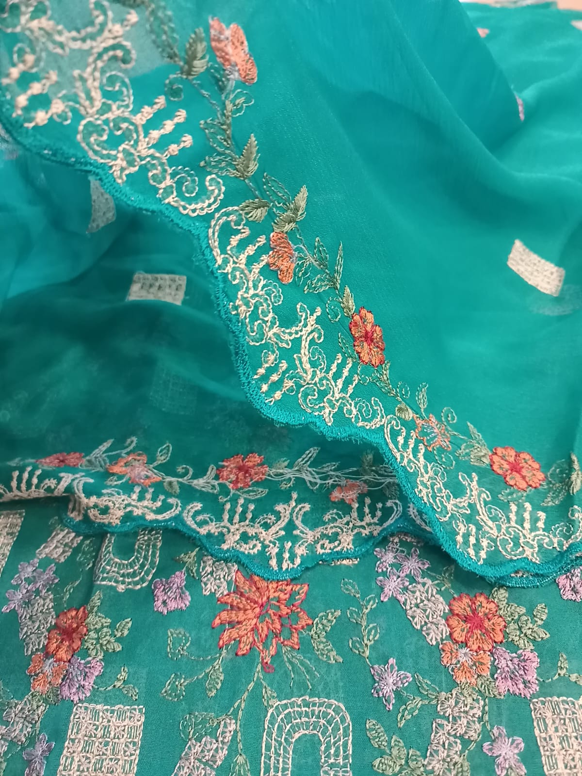 Embroidered Pure Swiss Lawn Dress