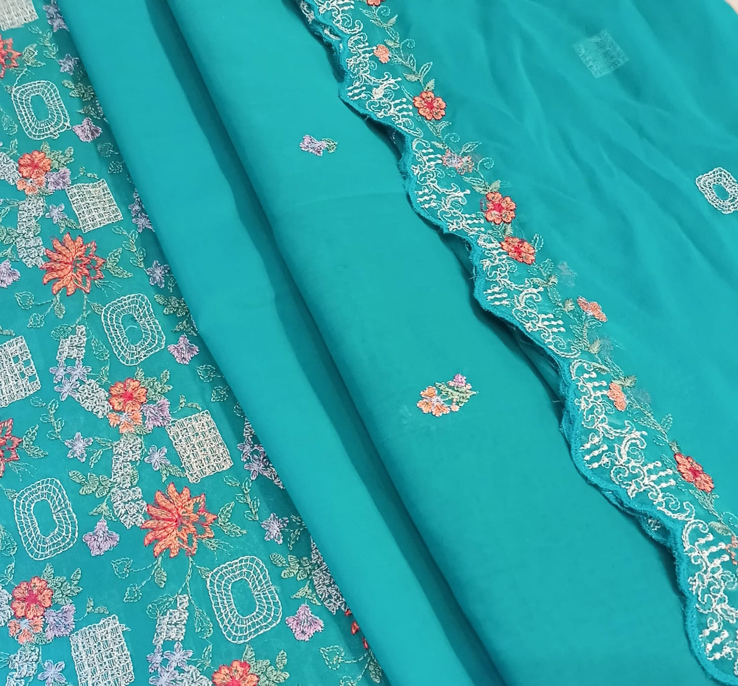Embroidered Pure Swiss Lawn Dress