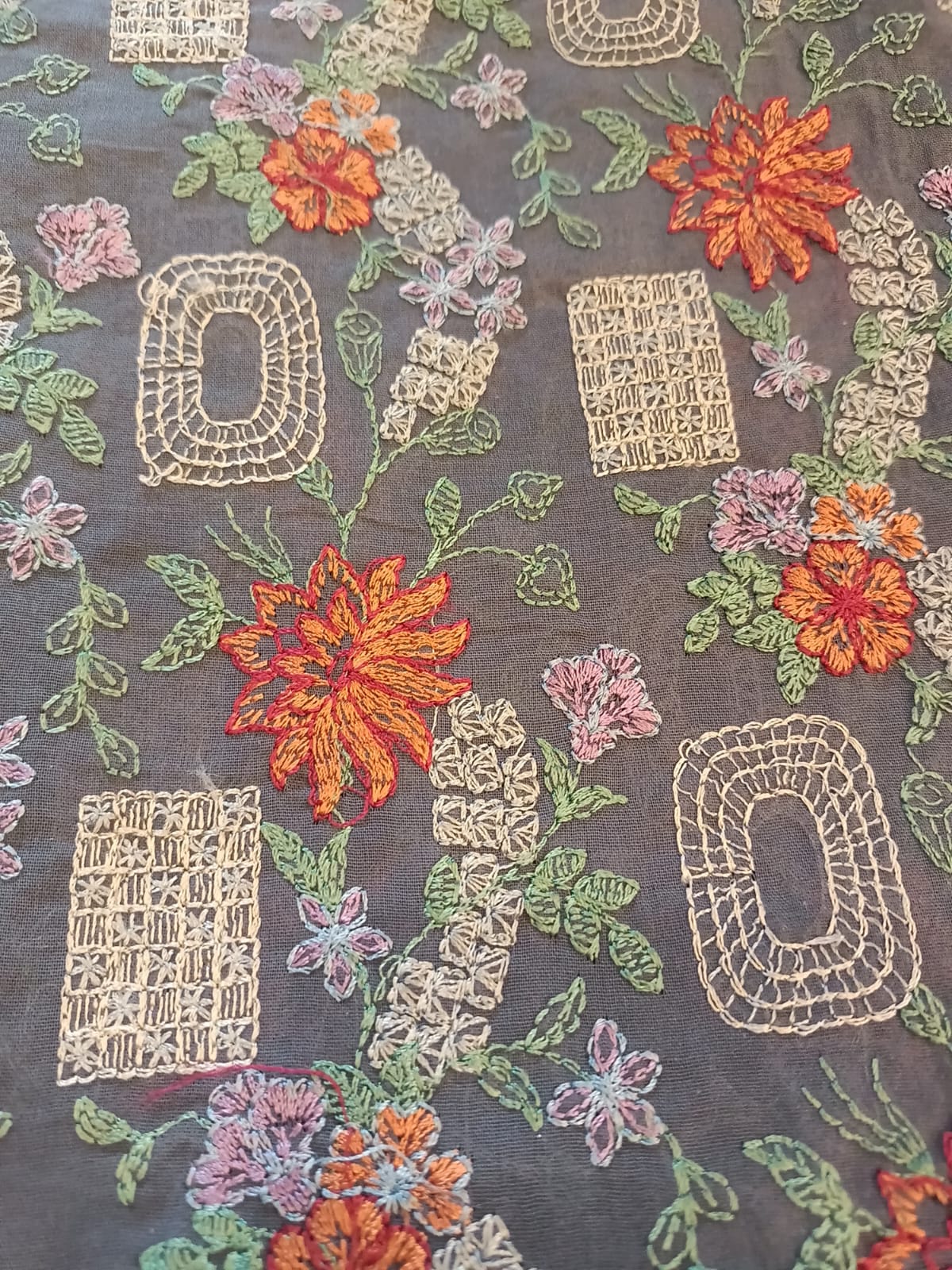 Embroidered Pure Swiss Lawn Dress