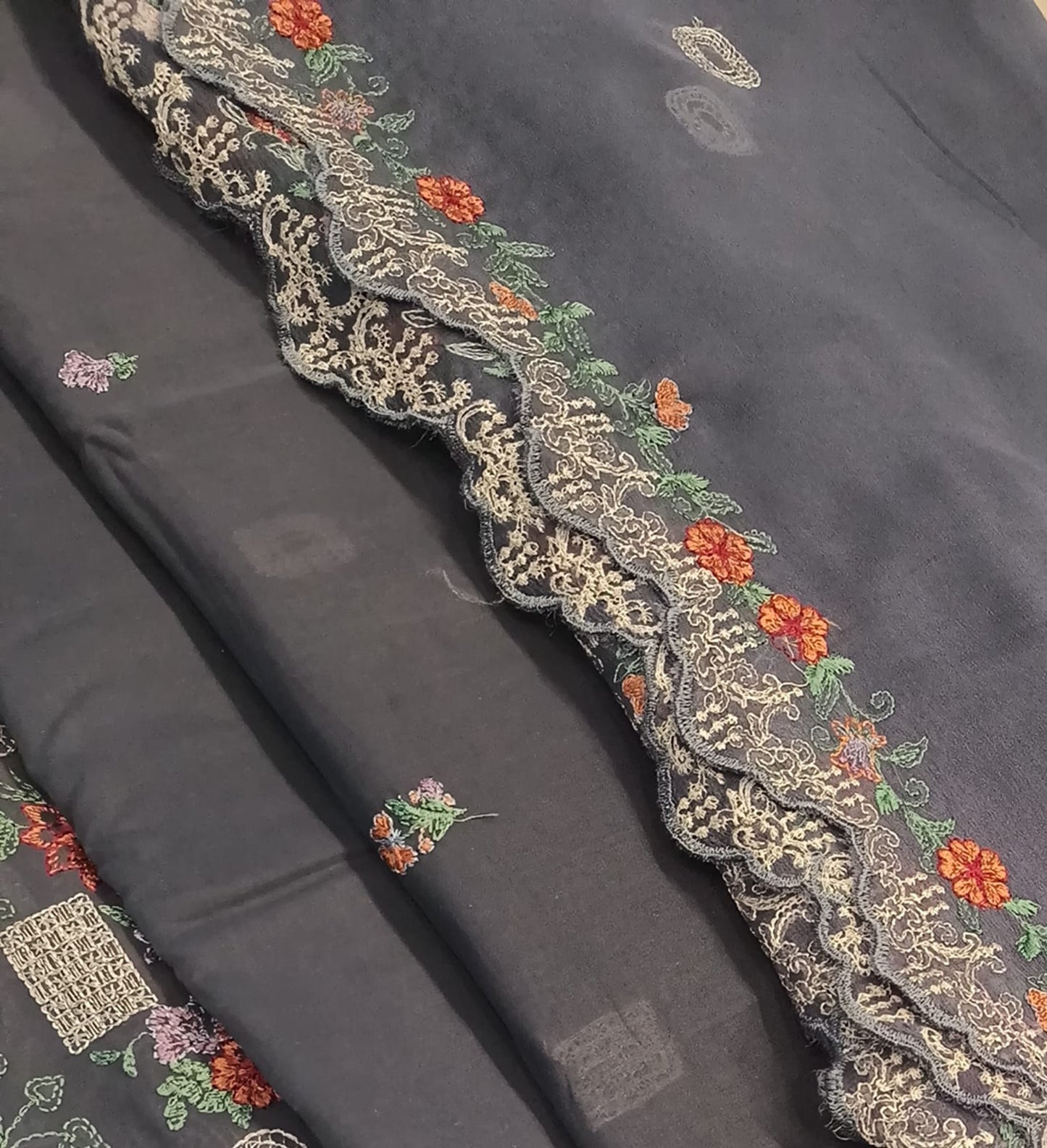 Embroidered Pure Swiss Lawn Dress
