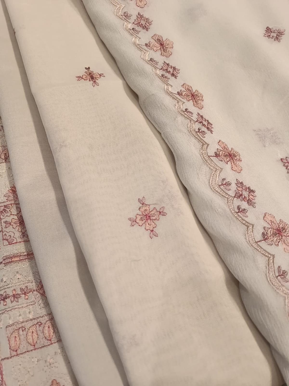 Embroidered Pure Swiss Lawn Dress