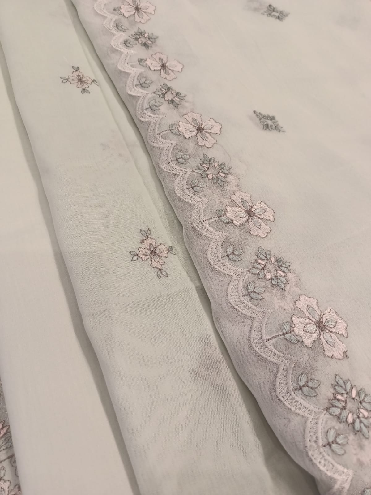 Embroidered Pure Swiss Lawn Dress