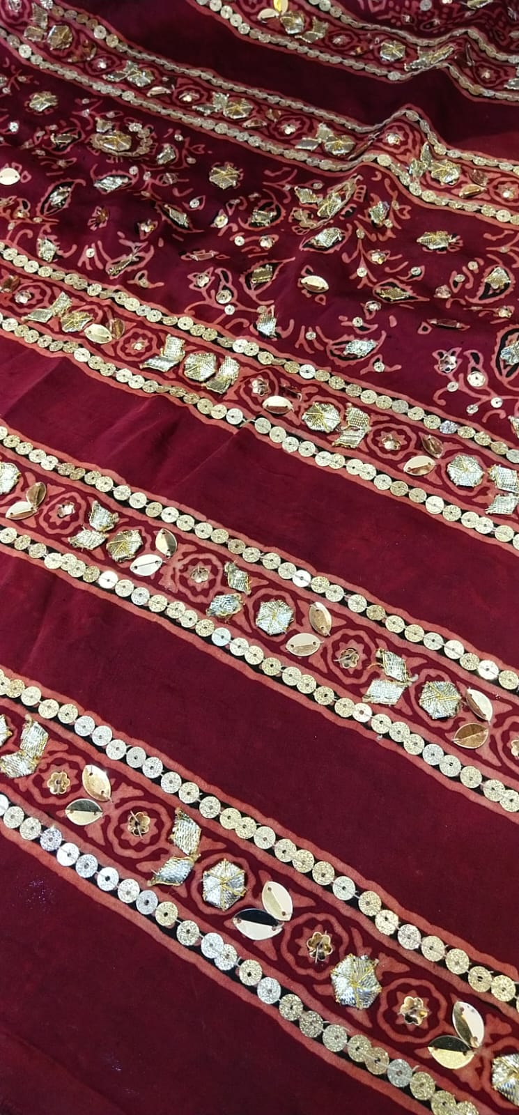 Ajrak Adorned